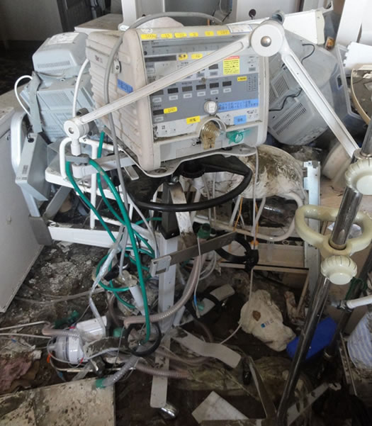 Medical Equipment Damage Surveys / Salvage / Loss Assessment for Insurance